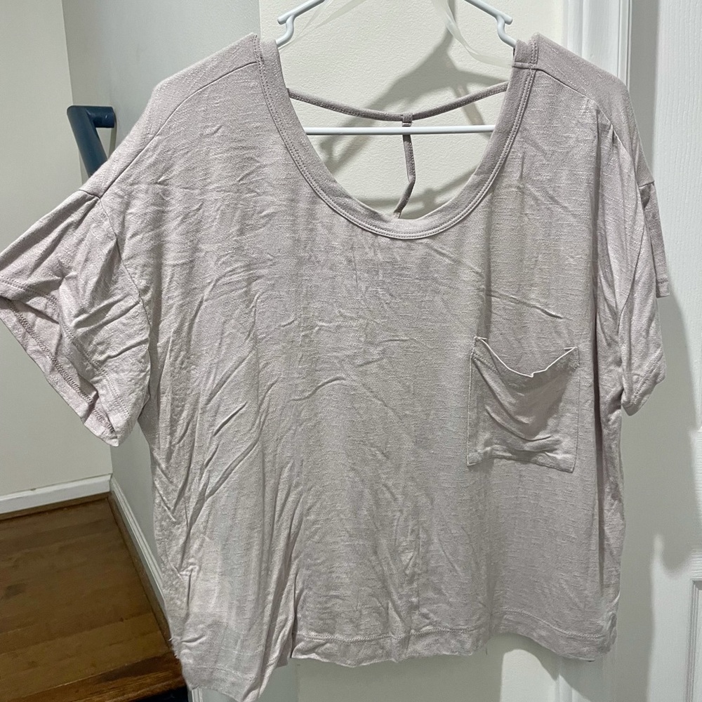 Light Rose Cropped Top, Never Worn